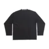 Tričko s dlouhým rukávem, oversized „Black Faded“ 739783TOVF49034