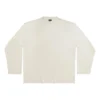 Tričko s dlouhým rukávem Oversized „Off White“ 739783TOVF49199