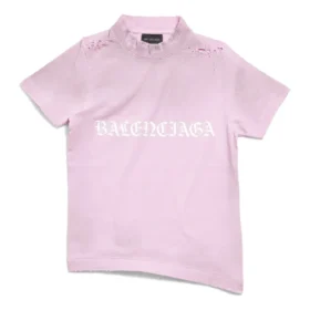 Tričko s gotickým potiskem „Light Pink“ 788246TQVJ55708