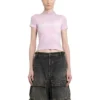Tričko s gotickým potiskem „Light Pink“ 788246TQVJ55708