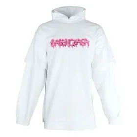 Tričko s kapucí a dlouhými rukávy Slime „White Bubblegum“ 681029TLVF10901