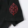 Tričko s kovovým BB šablonovým potiskem „Black Red“ 764235TPVI21568