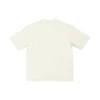 Tričko s krátkým rukávem a logem Scissor Crest „Cream“ 612966TMVA29069
