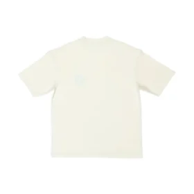 Tričko s krátkým rukávem a logem Scissor Crest „Cream“ 612966TMVA29069