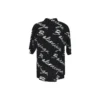 Tričko s krátkým rukávem a minimalistickým logem „Scribble“ „Black White“ 681813TML131070