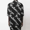 Tričko s krátkým rukávem a minimalistickým logem „Scribble“ „Black White“ 681813TML131070