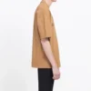 Tričko s krátkým rukávem a potiskem BB, unisex, khaki 578139TEV529610