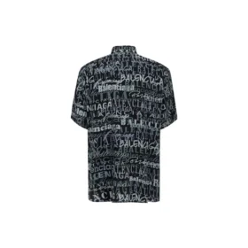 Tričko s krátkým rukávem a potiskem loga v různých stylech „Black Grey“ 556854TELF21269