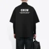 Tričko s krátkým rukávem Crew „Black“ 622251TIM391000