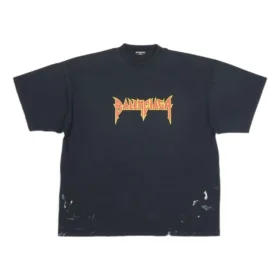 Tričko s krátkým rukávem Metallica, oversized střih „Black Orange“ 694576TMV880105