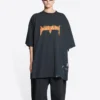 Tričko s krátkým rukávem Metallica, oversized střih „Black Orange“ 694576TMV880105