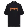 Tričko s krátkým rukávem Metallica, oversized střih „Black Orange“ 694576TMV881055