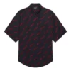 Tričko s krátkým rukávem Minimal „Black Red“ 658841TKO521076