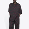 Tričko s krátkým rukávem Minimal „Black Red“ 658841TKO521076