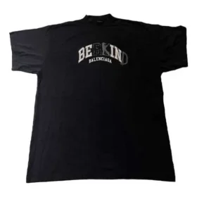 Tričko s kulatým výstřihem BE KIND „Black“ 739028TPVD51569