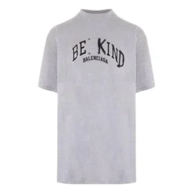 Tričko s kulatým výstřihem BE KIND „Grey“ 739028TPVD51167
