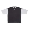 Tričko s logem a 3/4 rukávy „Washed Black Heather Grey“ 699190TMVC81208