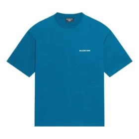 Tričko s logem, střední střih „Blue“ 612966TLVB99567