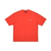 Tričko s logem, střední střih „Bright Red“ 612966TMVF43168