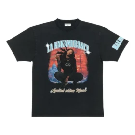 Tričko s motivem Aya Nakamura, velikost L, „Black“ 641655TMV861055