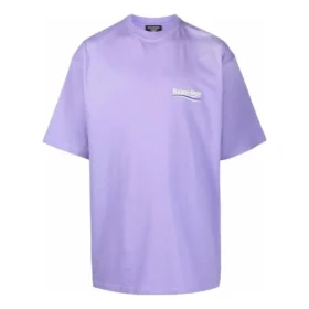 Tričko s motivem Political Campaign, velikost L „Purple“ 641675TKVJ13072