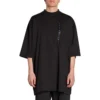 Tričko s nálepkou s velikostí Oversized „Black“ 720209TNVE41000