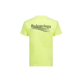 Tričko s potiskem loga, kulatý výstřih, žluté 612964TJVF77110