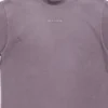 Tričko s potiskem na zádech, střední střih „Purple Grey“ 764235TPVK15500