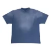 Tričko s ručně kresleným motivem „Blue“ 764235TPVU42671