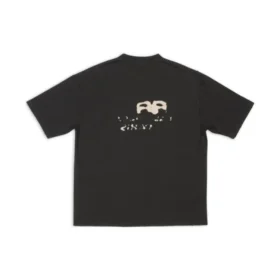 Tričko s ručně kreslenou ikonou BB Icon, střední střih „Black“ 612966TNVN41059