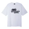 Tričko s ručně kreslenou ikonou BB Icon, střední střih „White Black“ 612966TNVN49040