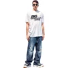Tričko s ručně kreslenou ikonou BB Icon, střední střih „White Black“ 612966TNVN49040