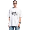 Tričko s ručně kreslenou ikonou BB Icon, střední střih „White Black“ 612966TNVN49040