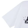 Tričko s ručně kreslenou ikonou BB Icon, střední střih „White Black“ 612966TNVN49040