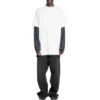 Tričko s výřezy, oversized „White“ 761460TPVD49000