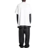 Tričko s výřezy, oversized „White“ 761460TPVD49000