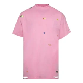 Tričko s volným střihem „Faded Dirty Pink“ 787349TRVS49568