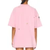 Tričko s volným střihem „Faded Dirty Pink“ 787349TRVS49568
