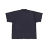 Tričko s výstřihem do V, oversized „Black“ 694576TMVJ21151