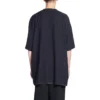 Tričko s výstřihem do V, oversized „Black“ 694576TMVJ21151