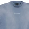 Tričko s výstřihem do V, střední střih „Blue White“ 764235TPVK14313