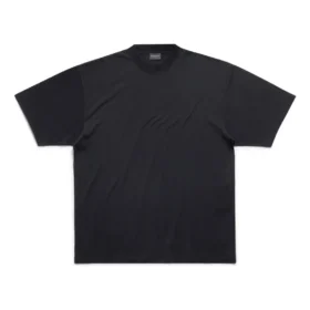 Tričko se středním střihem „Black Faded“ 739784TOVF49034