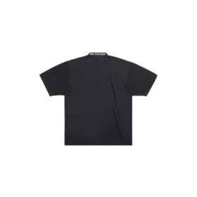 Tričko se středním střihem „Black Faded“ 739784TOVF49034