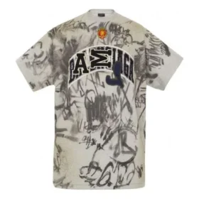Tričko Skater Graffiti „Heather Grey“ 739028TOVA71300