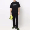 Tričko Slime Logo, střední střih „Black“ 612966TLVF11069