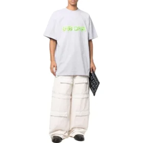 Tričko Slime Oversized „Grey Green“ 676589TLVF11203