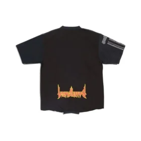 Tričko Speed Hunters Upside Down Oversized „Black Faded“ 698811TMVC90100