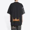 Tričko Speed Hunters Upside Down Oversized „Black Faded“ 698811TMVC90100