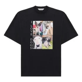 Tričko SS21 I Love Dogs, černé 641532TJVH11000