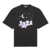 Tričko SS21 s potiskem Love Bear, černé 641532TJVI11000